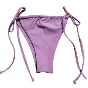 3 For $15 Bikini Bottom W/ Side Ties Lilac Sz Sm NWOT